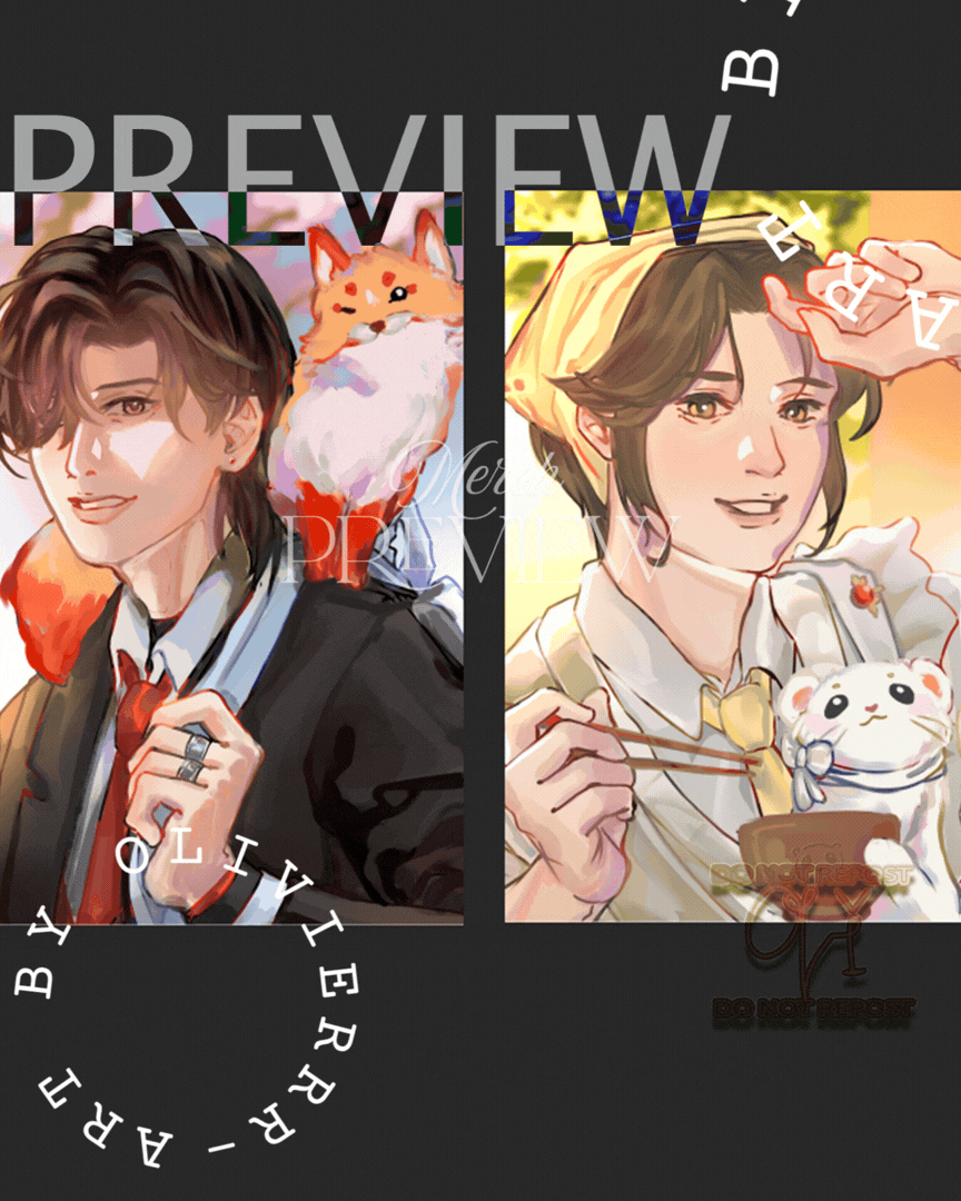 Photocard Merch for Danmei Con 2026